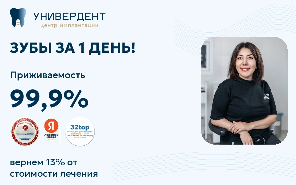 Акция: Зубы за 1 день
